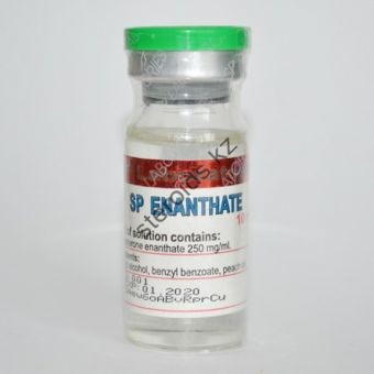 Enanthate (Тестостерон энантат) SP Laboratories балон 10 мл (250 мг/1 мл) - Атырау